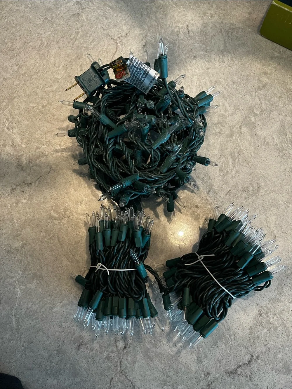White Mini String Lights - Classic Clear Bulbs
